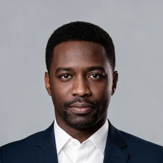 Portrait of James Okonkwo